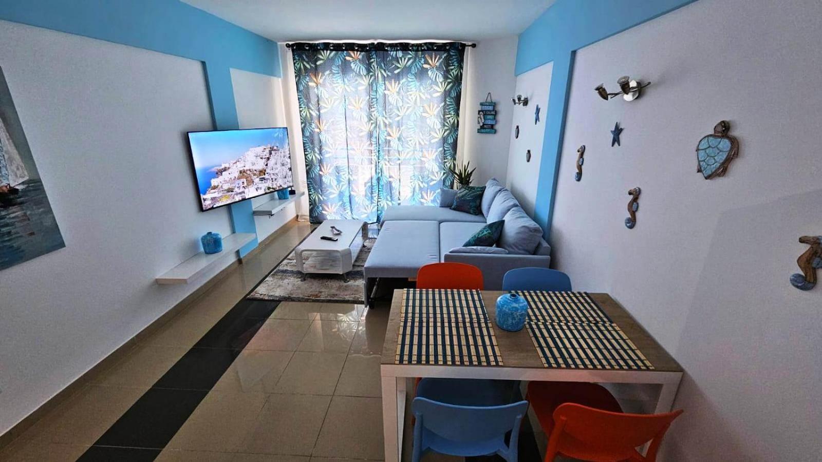 Blue Bay Paradise - Beach Front Apartment With Sea View プラヤ・パライソ エクステリア 写真